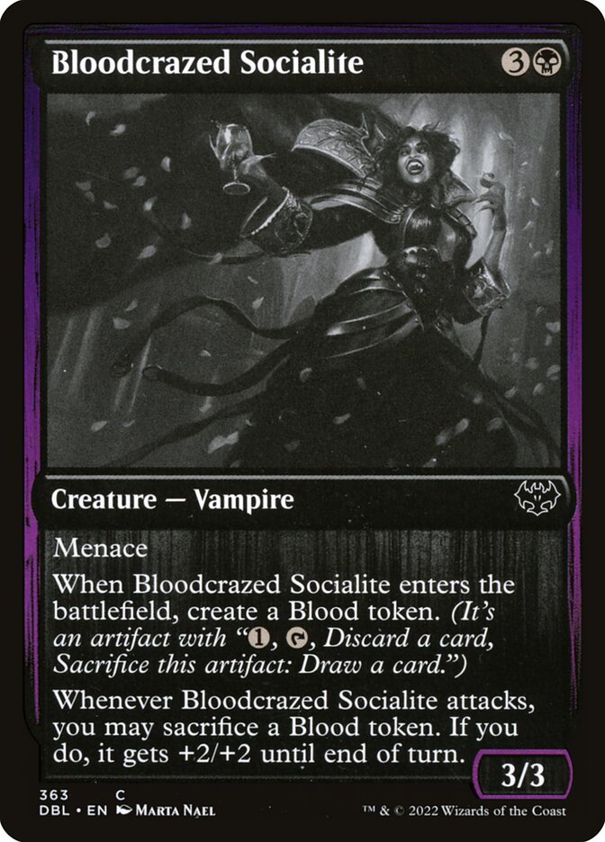 Bloodcrazed Socialite — Innistrad: Double Feature 363/535