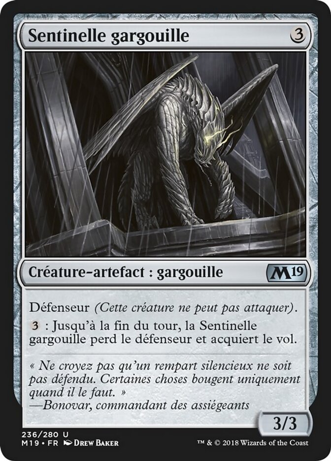 Sentinelle gargouille — Core Set 2019 236/314
