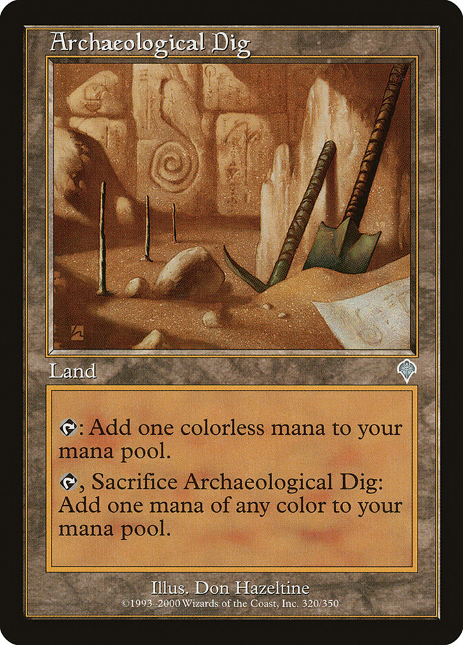 Archaeological Dig — Invasion 320/354