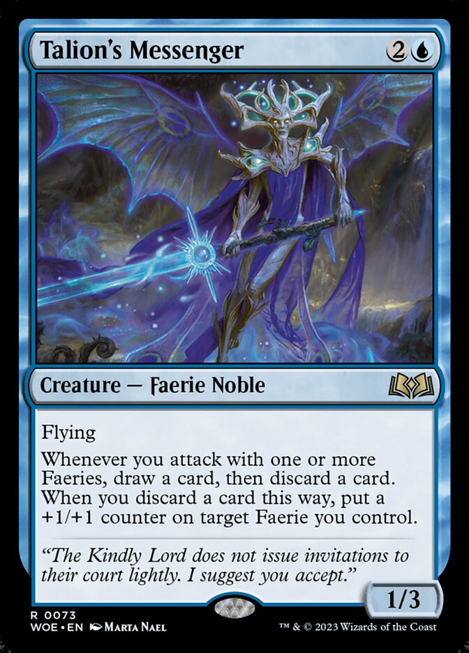 Talion's Messenger — Wilds of Eldraine 73/381