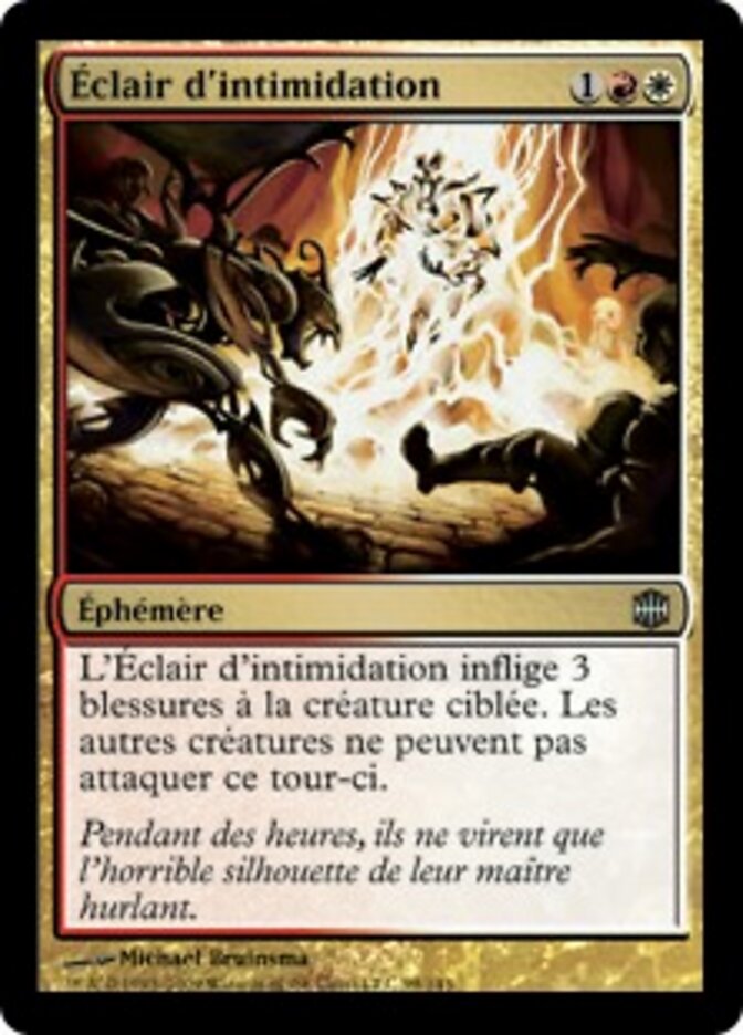 Éclair d'intimidation — Alara Reborn 99/145