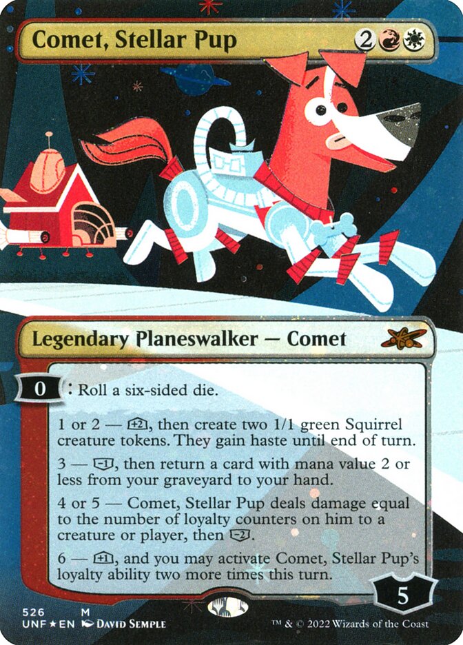 Comet, Stellar Pup — Unfinity 526/639