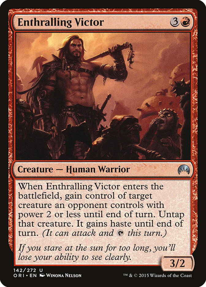 Vainqueur charismatique — Magic Origins 142/288