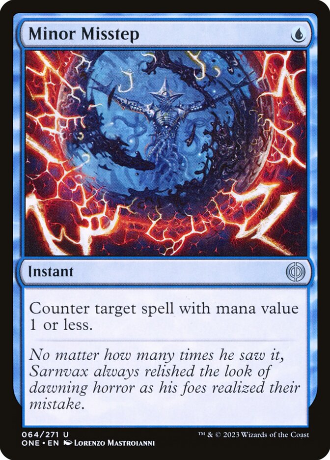Minor Misstep — Phyrexia: All Will Be One 64/479