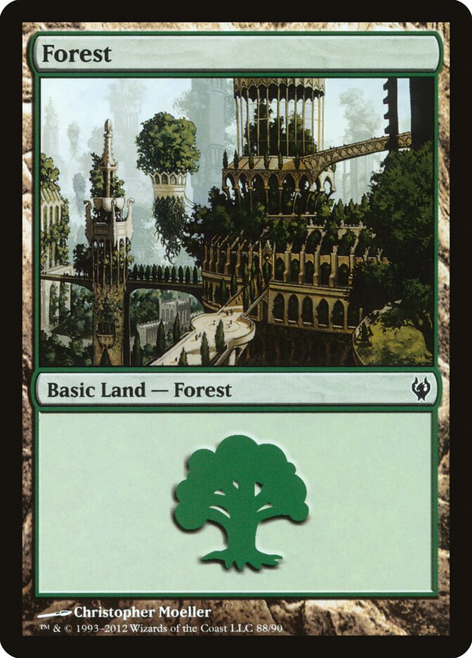 Forest — Duel Decks: Izzet vs. Golgari 88/90