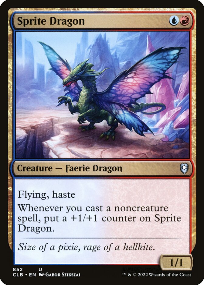 Sprite Dragon — Commander Legends: Battle for Baldur's Gate 852/936