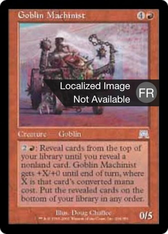 Machiniste gobelin — Onslaught 204/350