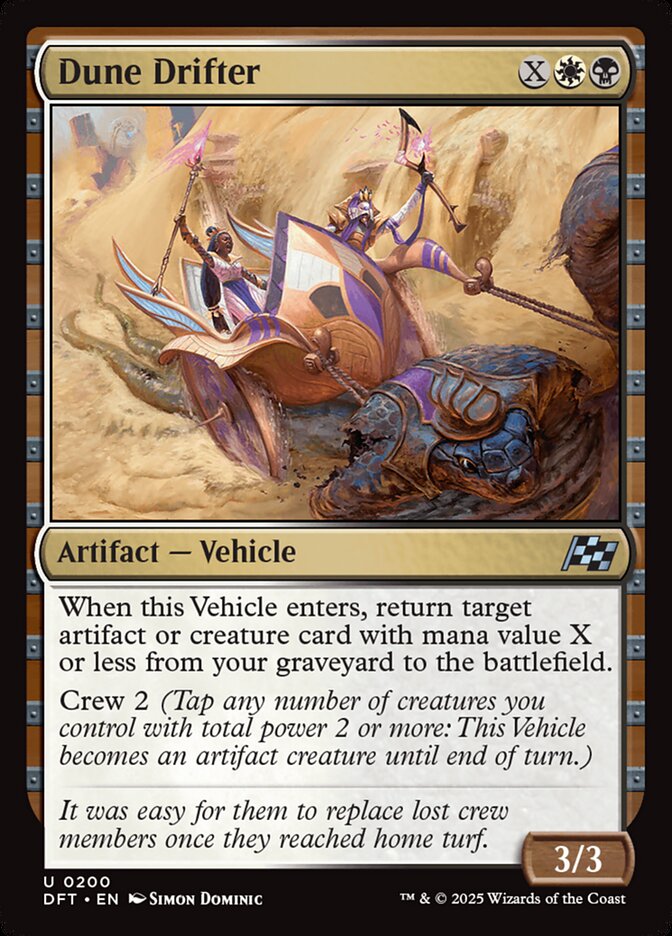 Dune Drifter — Aetherdrift 200/553