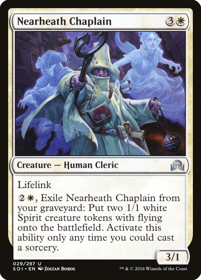 Nearheath Chaplain — Shadows over Innistrad 29/297