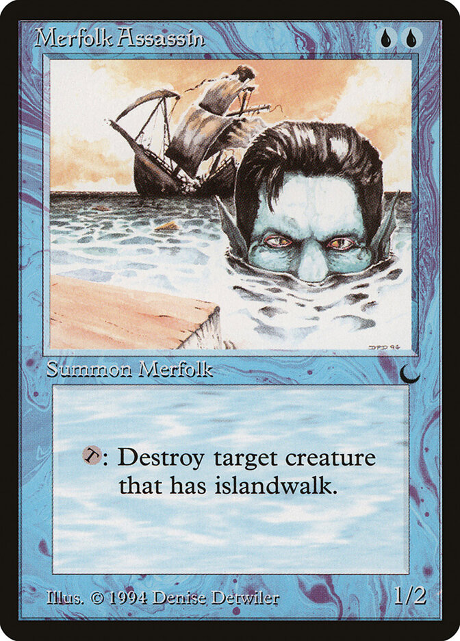 Merfolk Assassin — The Dark 32/119