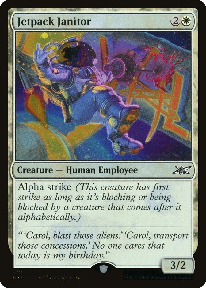 Jetpack Janitor — Unfinity 301/639
