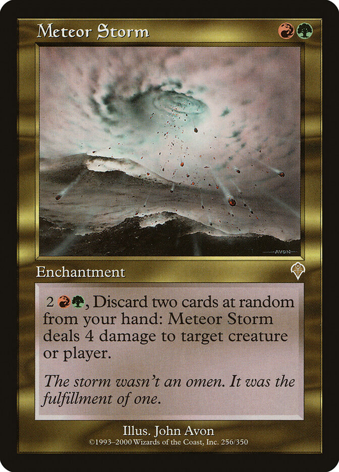 Tempête de métérores — Invasion 256/354