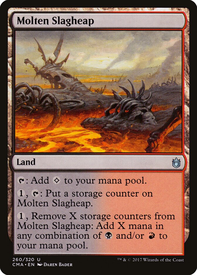 Molten Slagheap — Commander Anthology 260/320