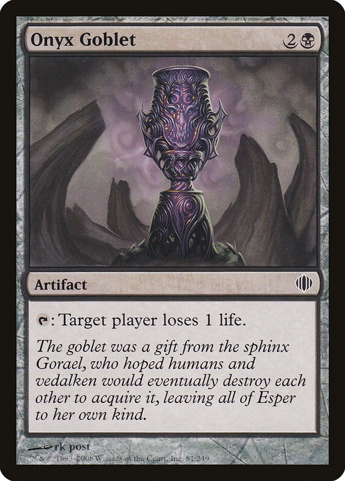 Gobelet d'onyx — Shards of Alara 81/250