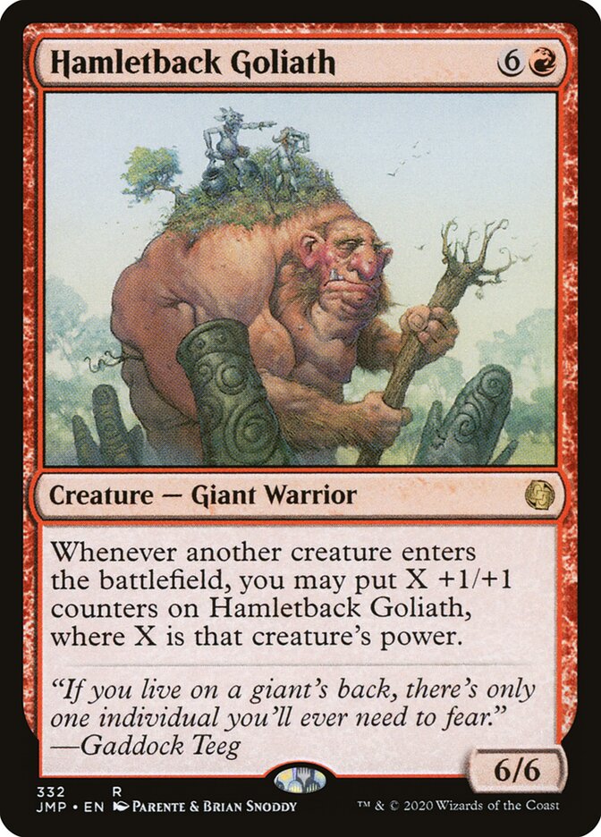 Hamletback Goliath — Jumpstart 332/497