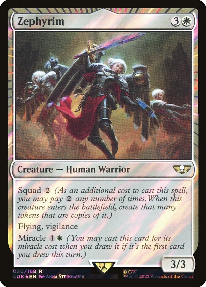 Zephyrim — Warhammer 40,000 Commander 20★/617