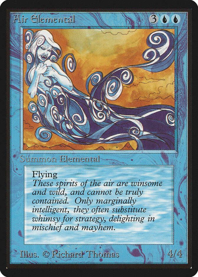 Air Elemental — Limited Edition Beta 47/302