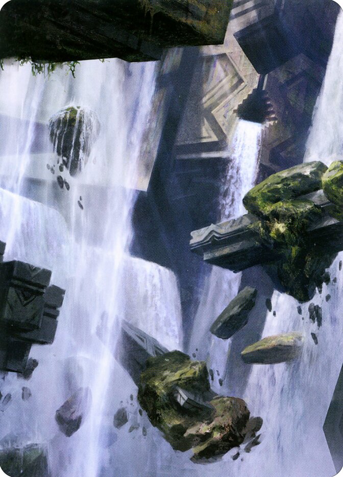 Island // Island — Zendikar Rising Art Series 10/81