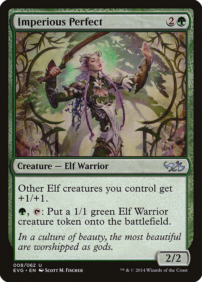 Imperious Perfect — Duel Decks Anthology: Elves vs. Goblins 8/62