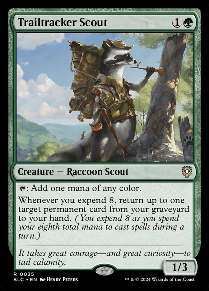 Trailtracker Scout — Bloomburrow Commander 35/356