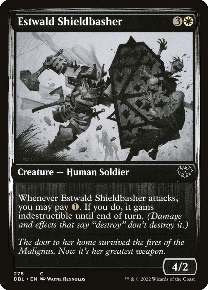 Estwald Shieldbasher — Innistrad: Double Feature 278/535