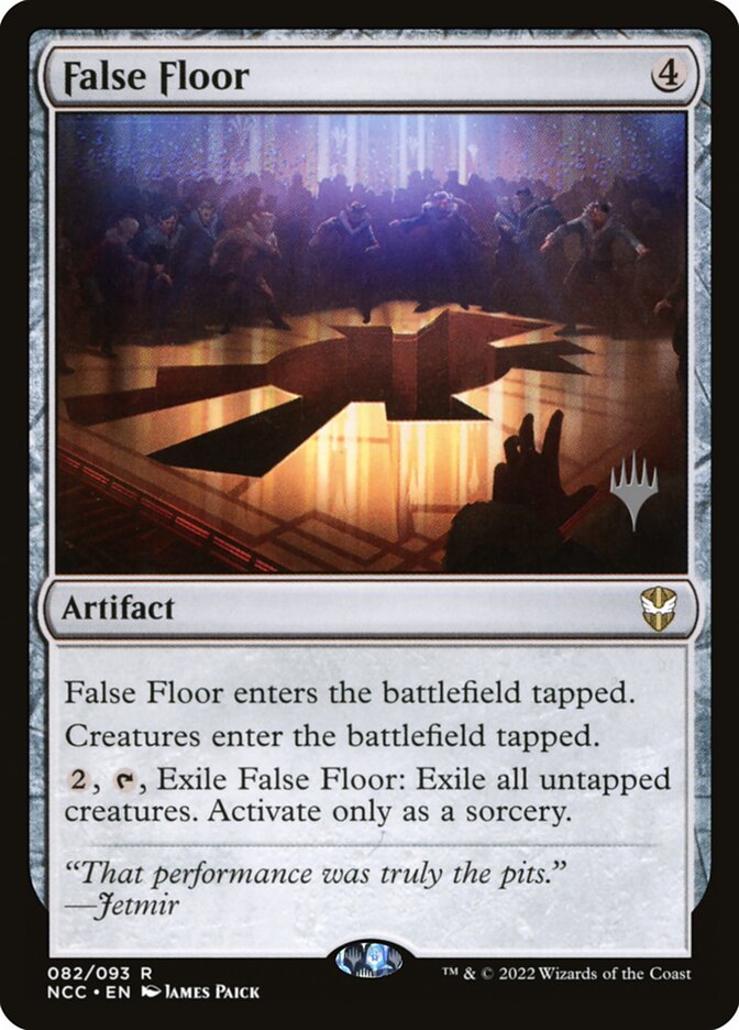 False Floor — New Capenna Commander Promos 82p/75