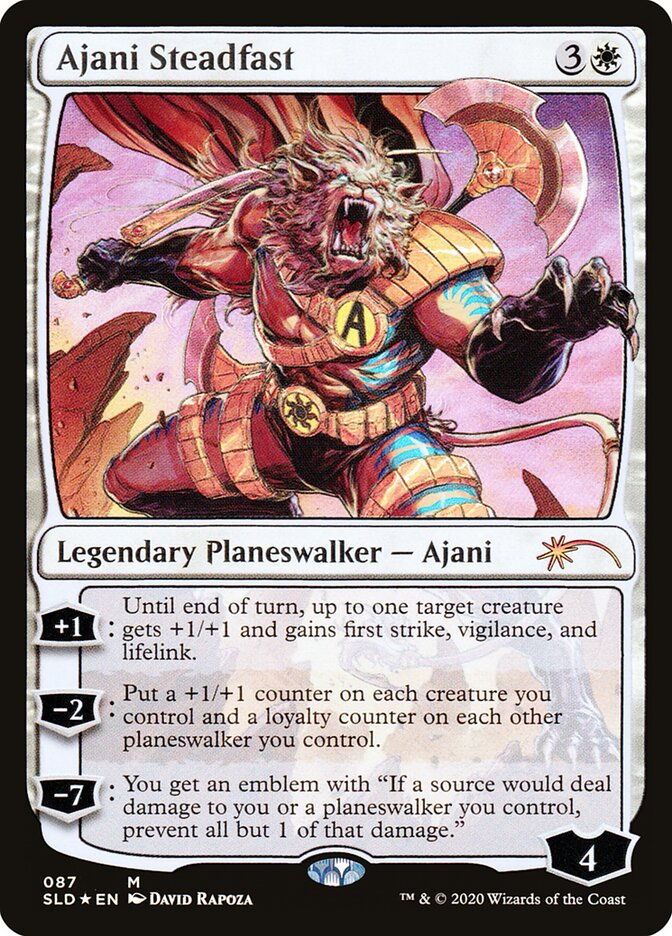 Ajani Steadfast — Secret Lair Drop 87/2754