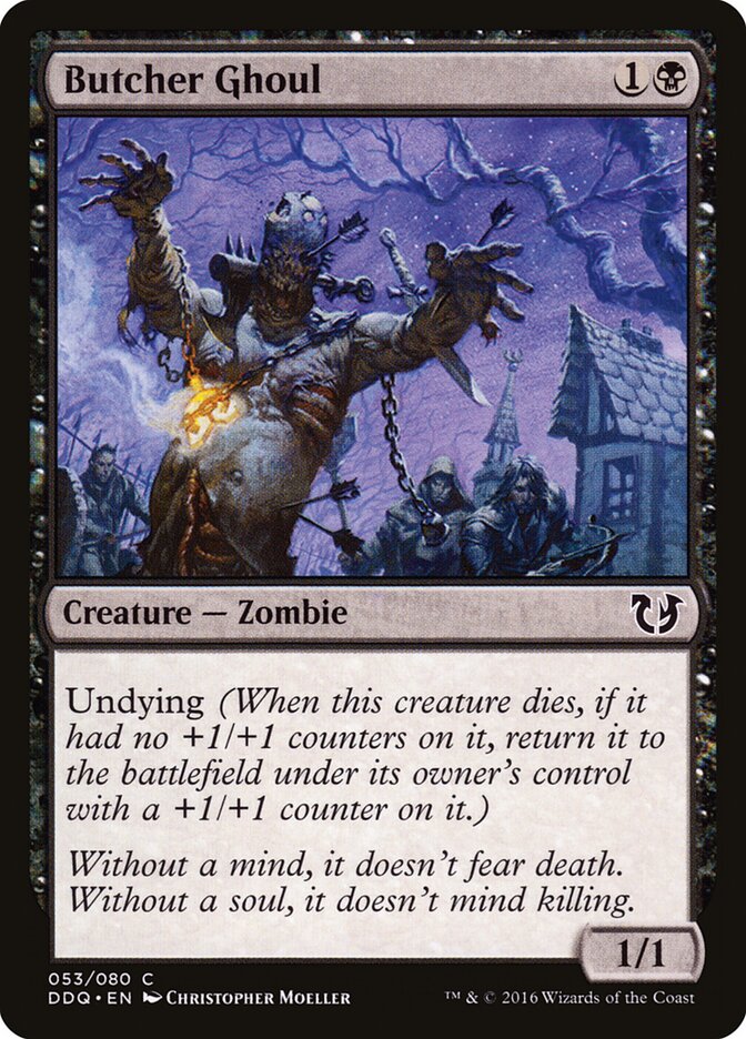 Butcher Ghoul — Duel Decks: Blessed vs. Cursed 53/80