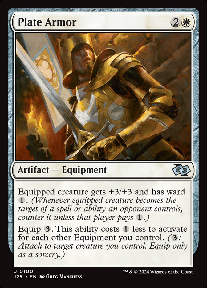 Plate Armor — Foundations Jumpstart 100/779
