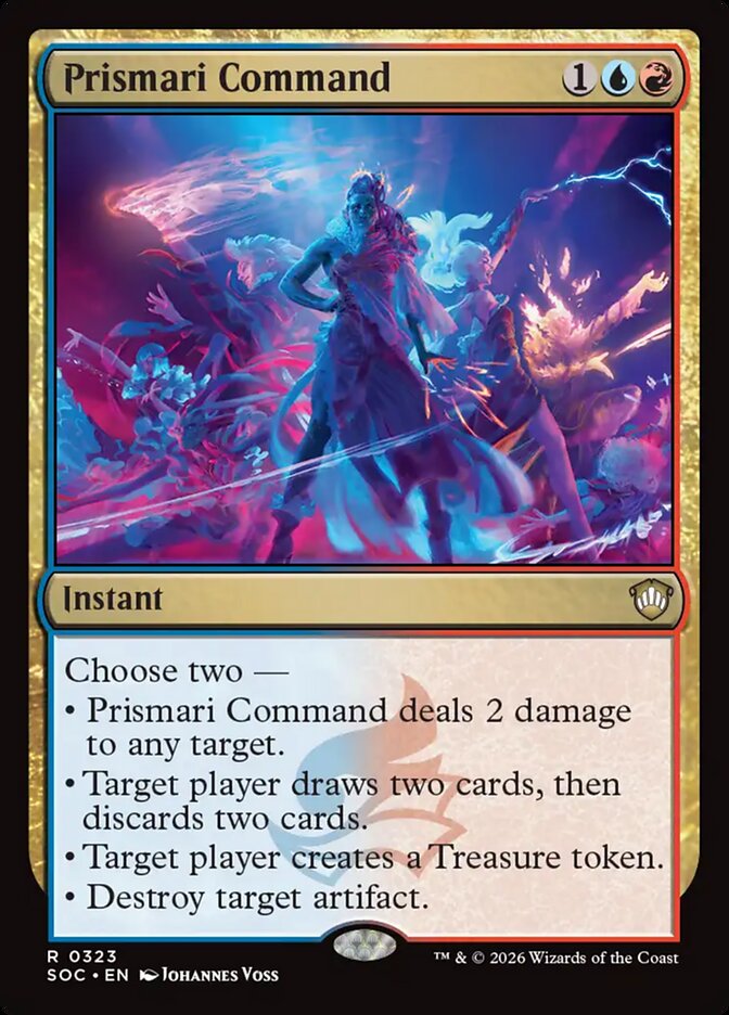 Prismari Command — Secrets of Strixhaven Commander 323/426
