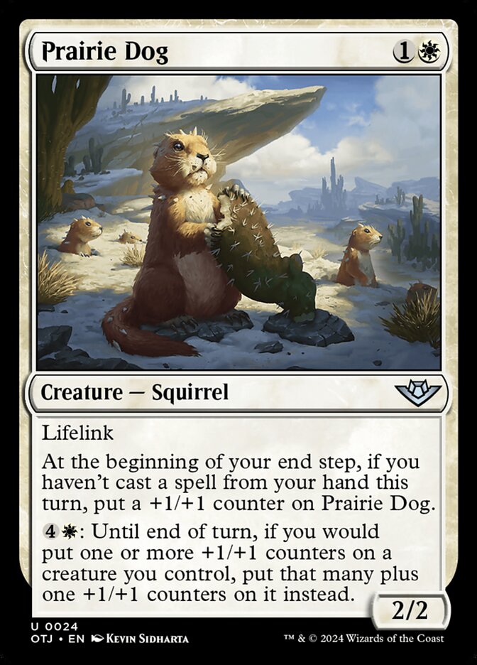 Prairie Dog — Outlaws of Thunder Junction 24/374