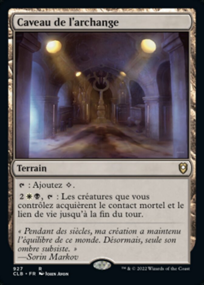 Caveau de l'archange — Commander Legends: Battle for Baldur's Gate 927/936