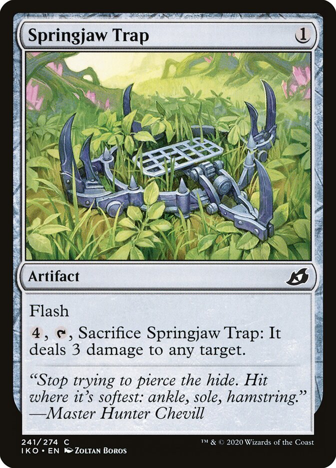 Springjaw Trap — Ikoria: Lair of Behemoths 241/388