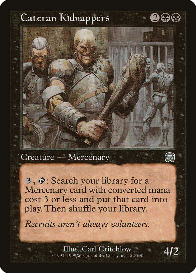 Cateran Kidnappers — Mercadian Masques 122/350