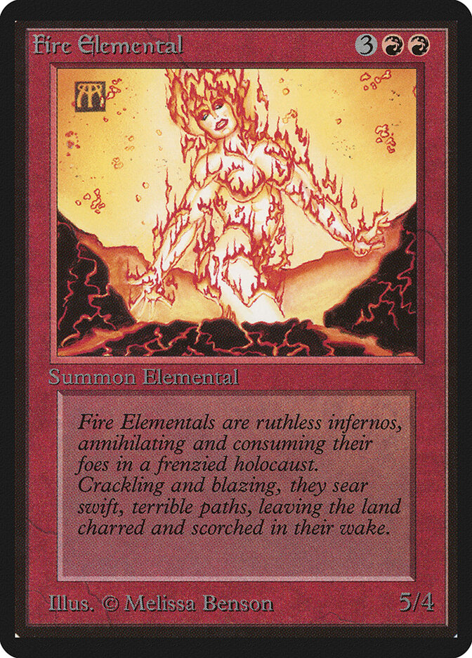 Fire Elemental — Limited Edition Beta 149/302