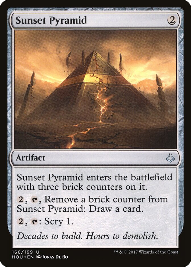 Sunset Pyramid — Hour of Devastation 166/209