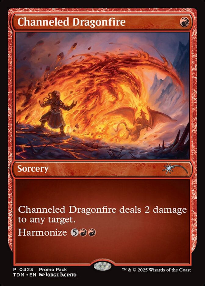 Channeled Dragonfire — Tarkir: Dragonstorm 423/427