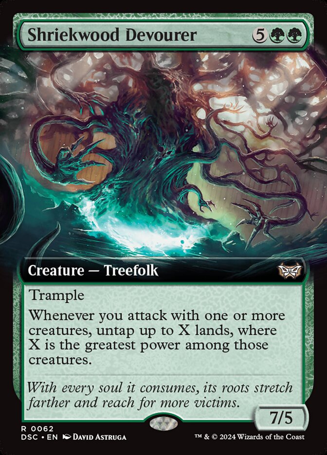 Shriekwood Devourer — Duskmourn: House of Horror Commander 62/373