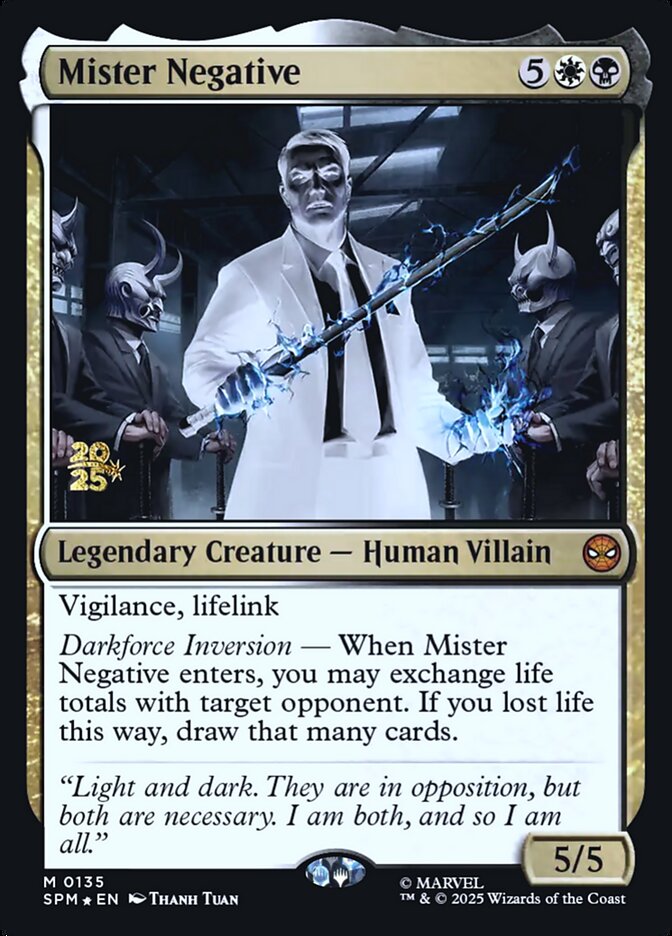 Mister Negative — Marvel's Spider-Man Promos 135s/68