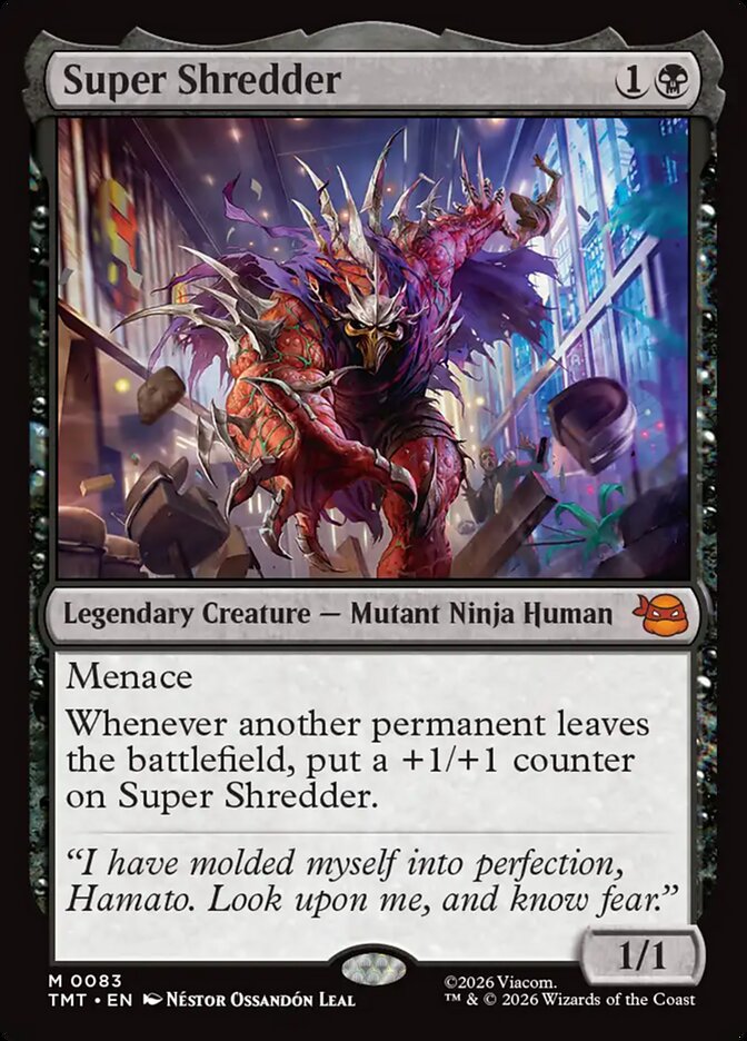 Super Shredder — Teenage Mutant Ninja Turtles 83/320