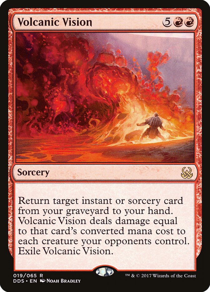 Volcanic Vision — Duel Decks: Mind vs. Might 19/65