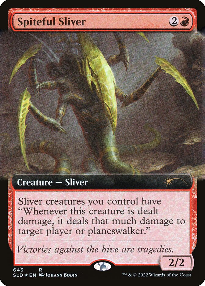Spiteful Sliver — Secret Lair Drop 643/2754