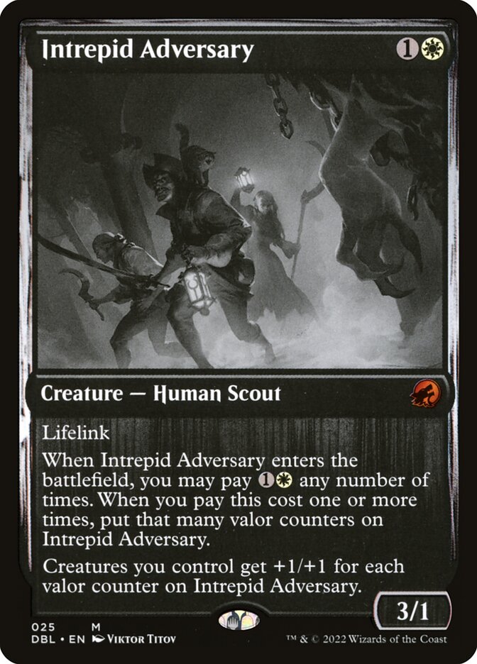 Intrepid Adversary — Innistrad: Double Feature 25/535