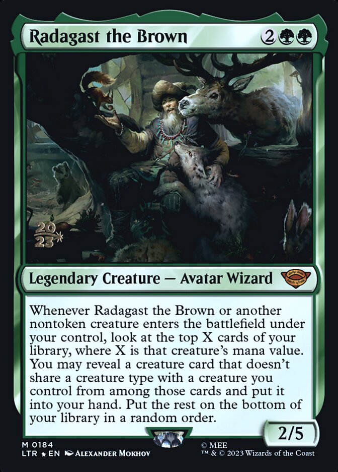 Radagast the Brown — Tales of Middle-earth Promos 184s/86