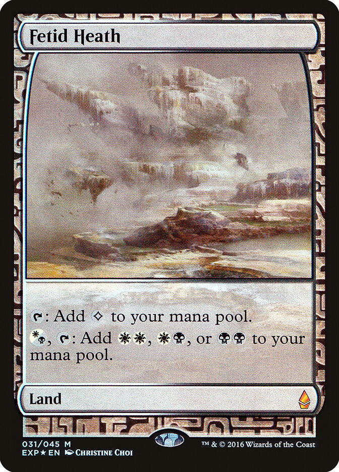 Fetid Heath — Zendikar Expeditions 31/45
