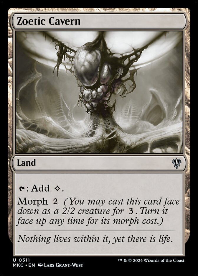 Zoetic Cavern — Murders at Karlov Manor Commander 311/358