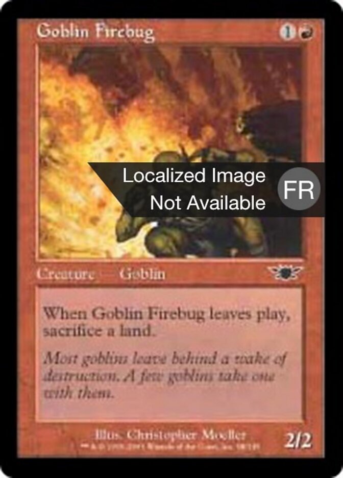 Pyromane gobelin — Legions 98/145
