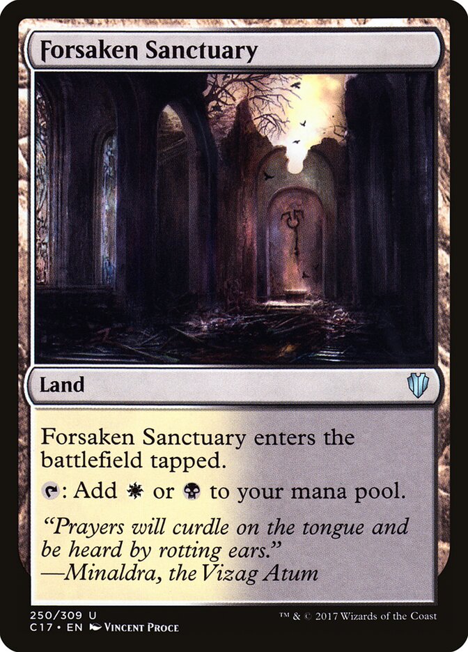 Forsaken Sanctuary — Commander 2017 250/309