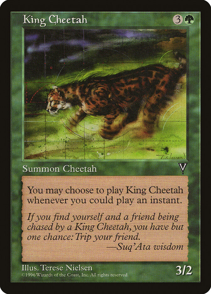 King Cheetah — Visions 110/167