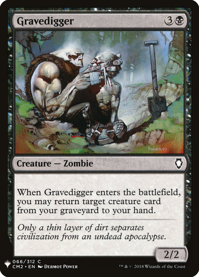 Gravedigger — The List CM2-66/5581